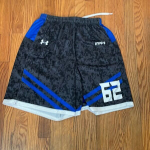 Under Armour Sniper Shorts blue black size M